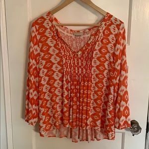 Anthro Tie Dye Blouse